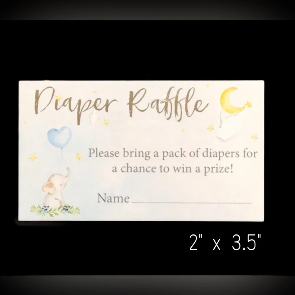 Kate Aspen Baby Invitation Bundle of 25 Invitations/Envelopes, and‎ Inserts